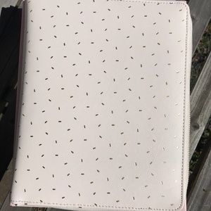 Kikki K A5 Blush Pink and Gold Zip Planner